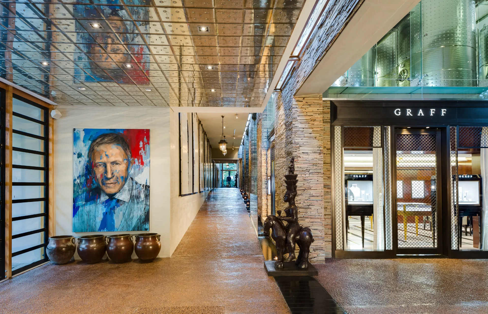 Contemporary South African art gallery