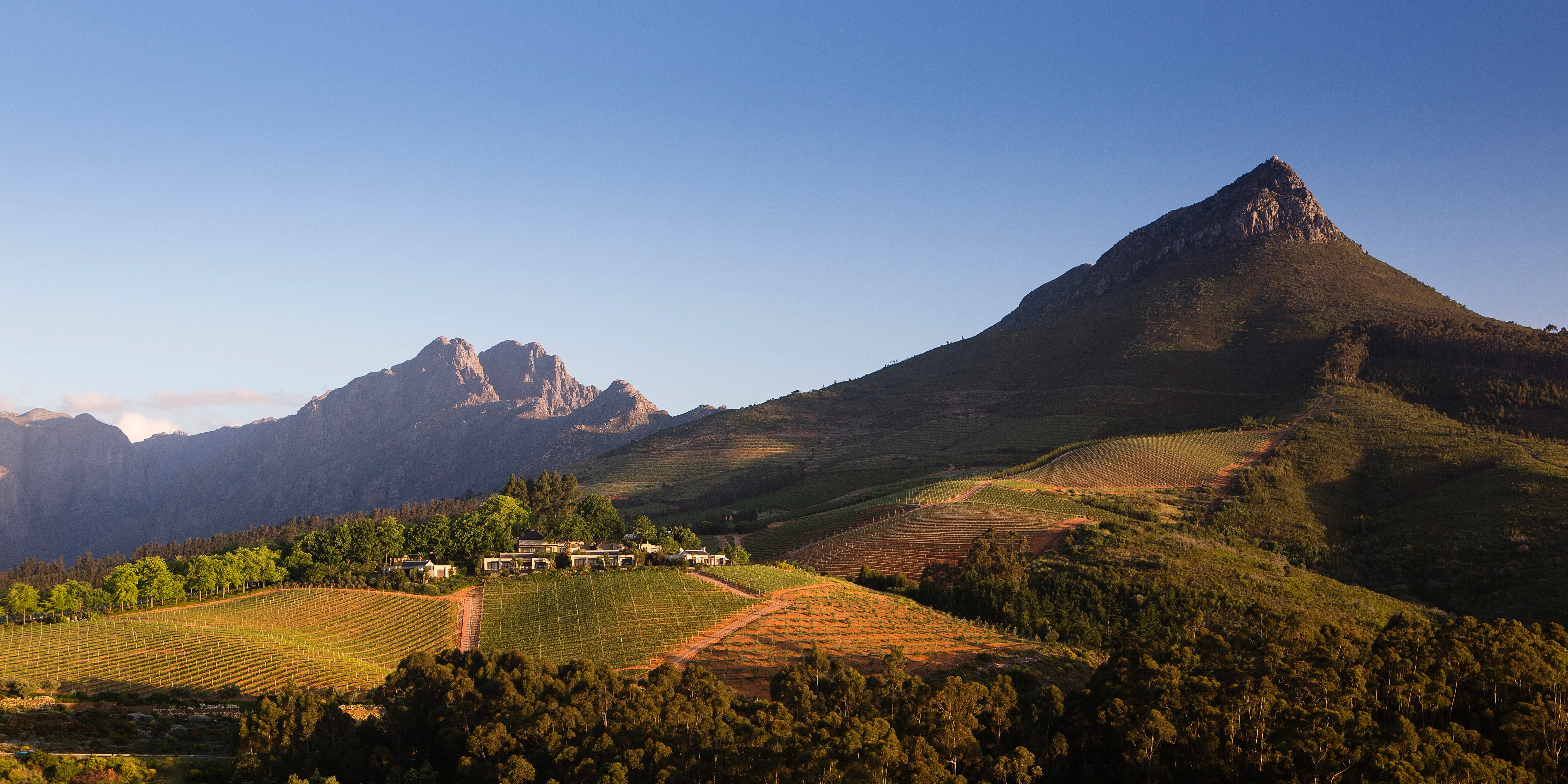 Dramatic South African mountain valley