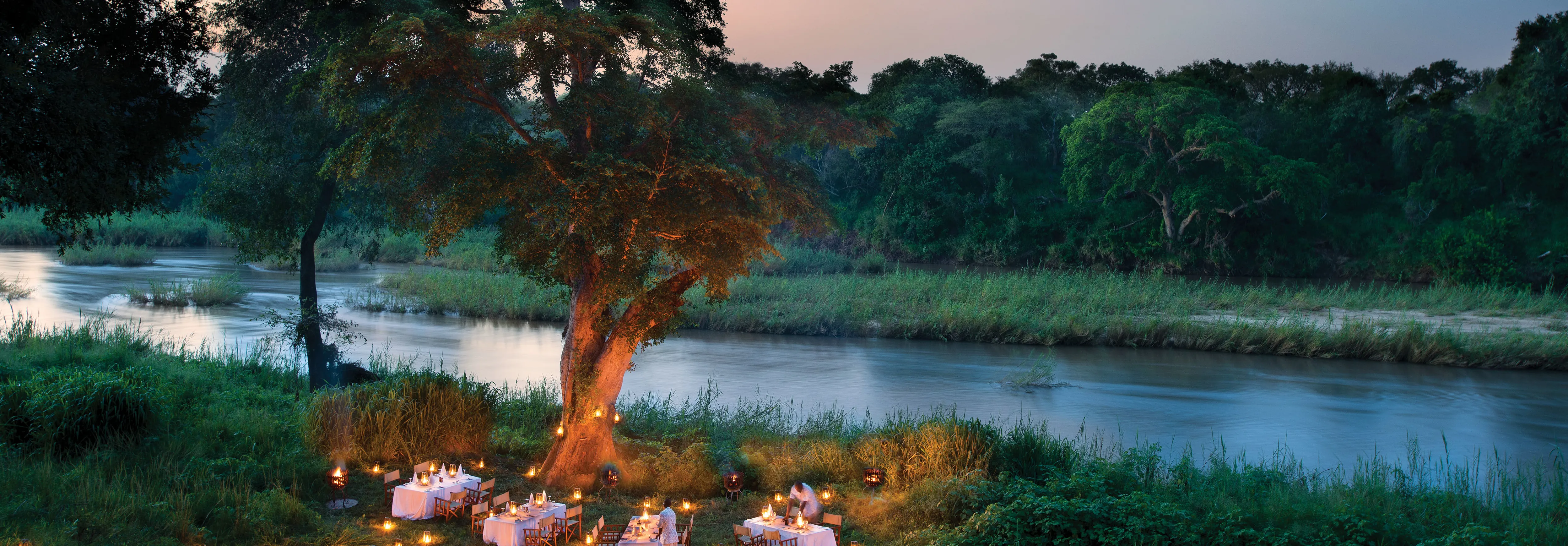 River and bushveld in the Greater Kruger